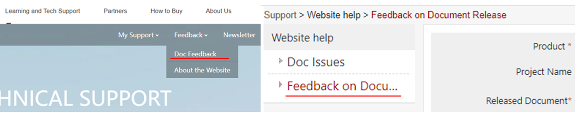 [Smarter Access to Enterprise Network Docs] No Docs upon Product ...